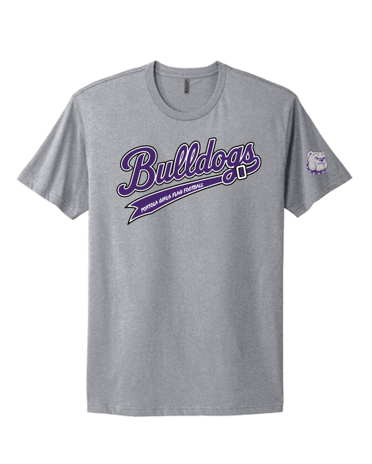 02 BULLDOGS FLAG SCRIPT TEE