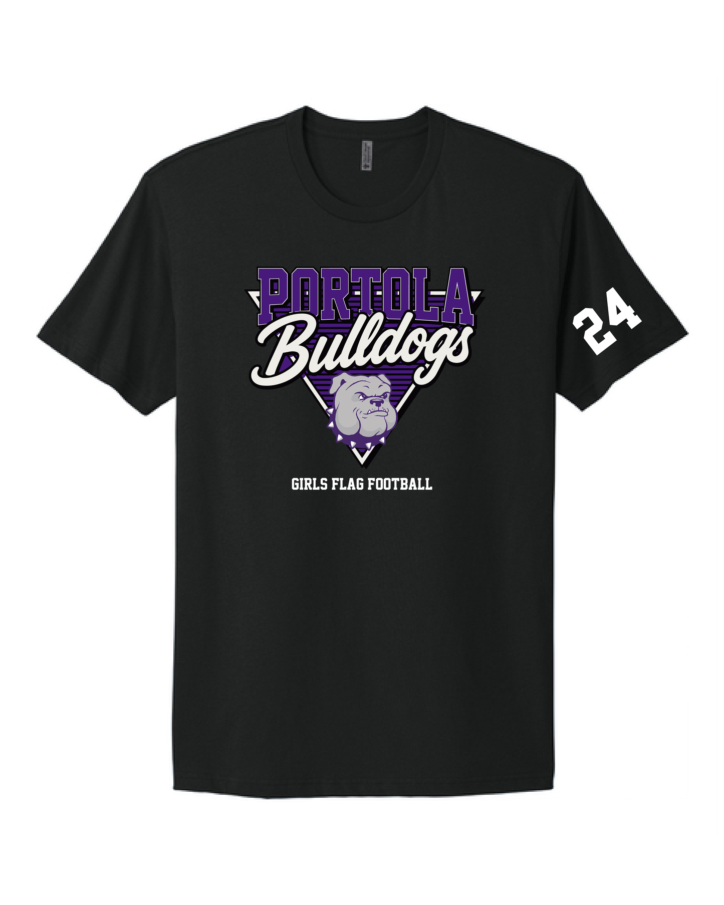 01 BULLDOGS TRIANGLE TEE