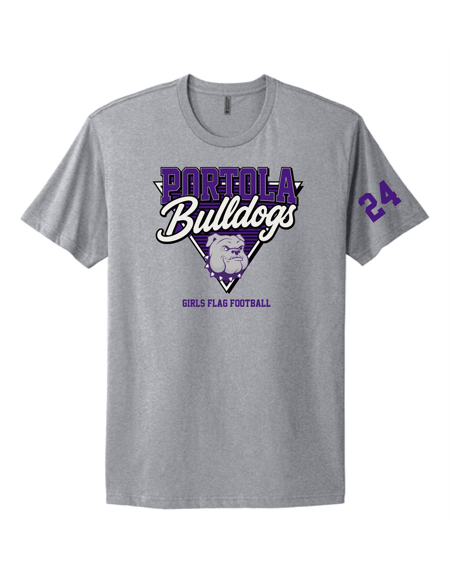 01 BULLDOGS TRIANGLE TEE