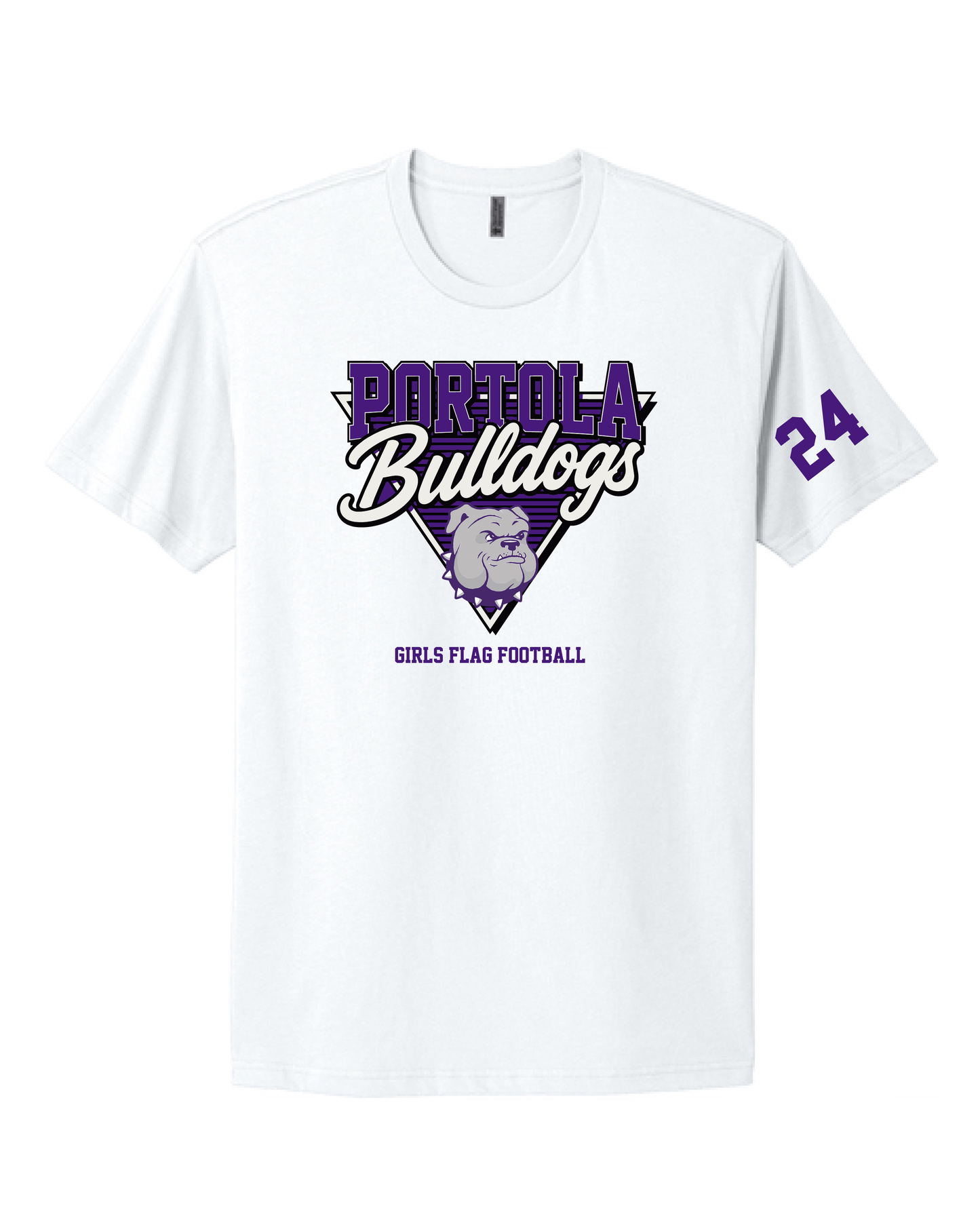 01 BULLDOGS TRIANGLE TEE