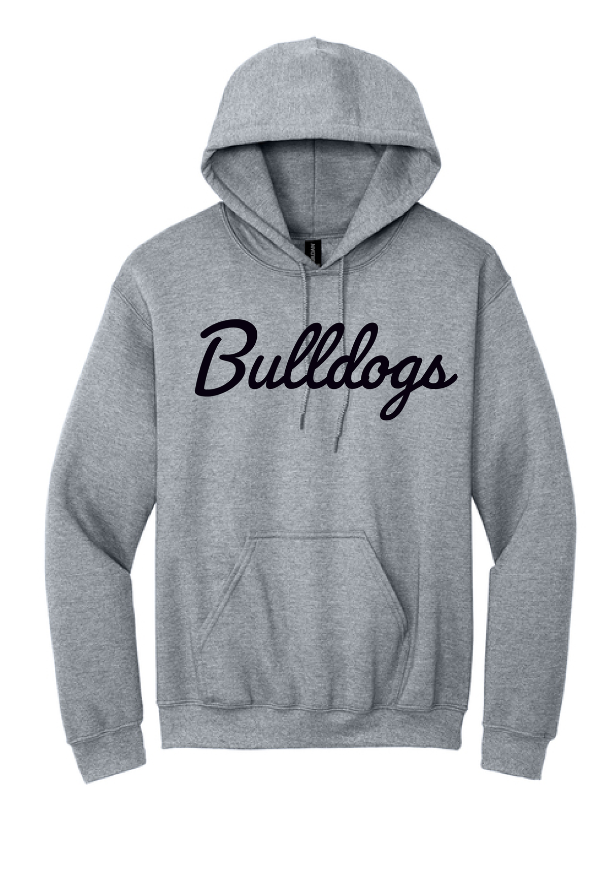 05a Bulldogs Script Hoodie