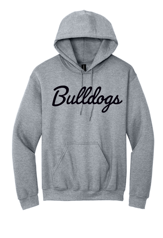 05a Bulldogs Script Hoodie