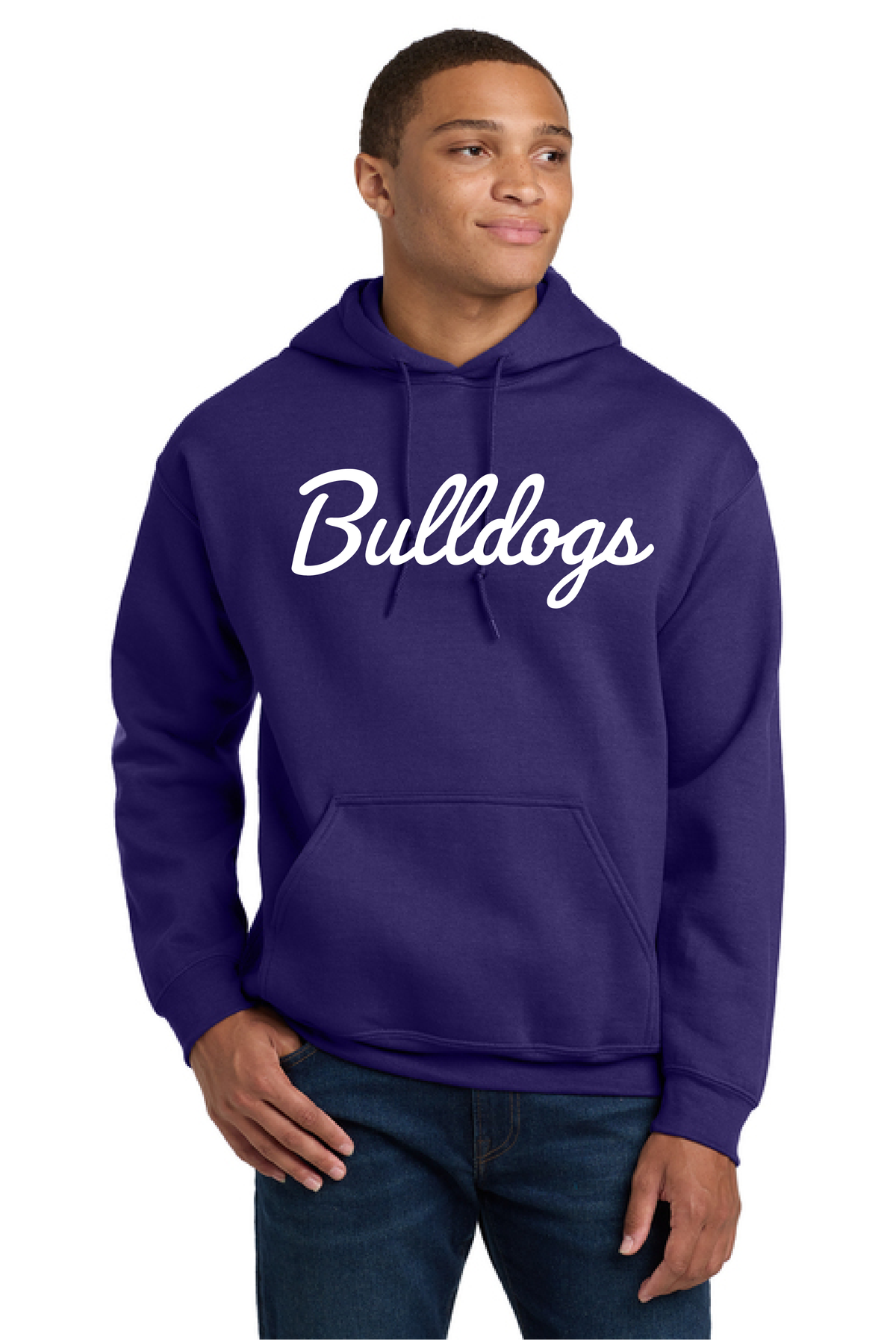05a Bulldogs Script Hoodie