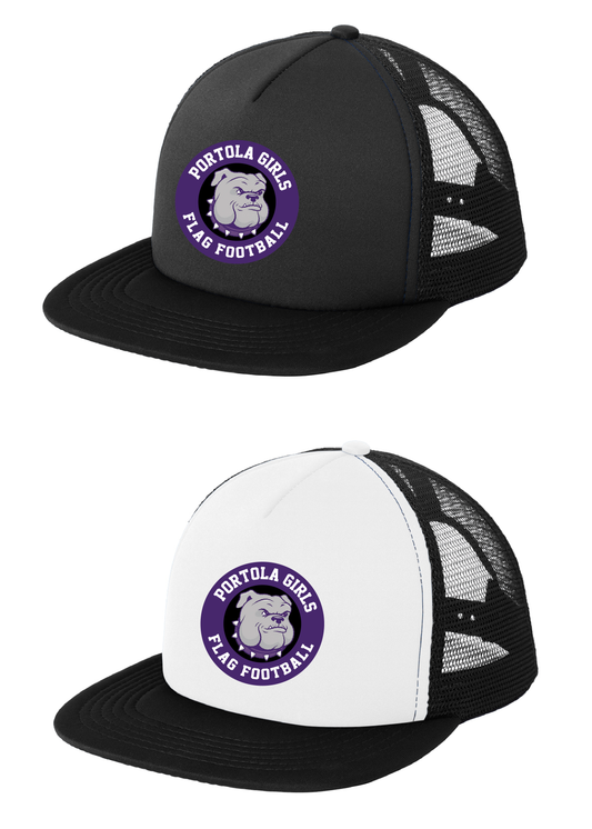 16   Foam Trucker Hat Bulldogs Circle Logo